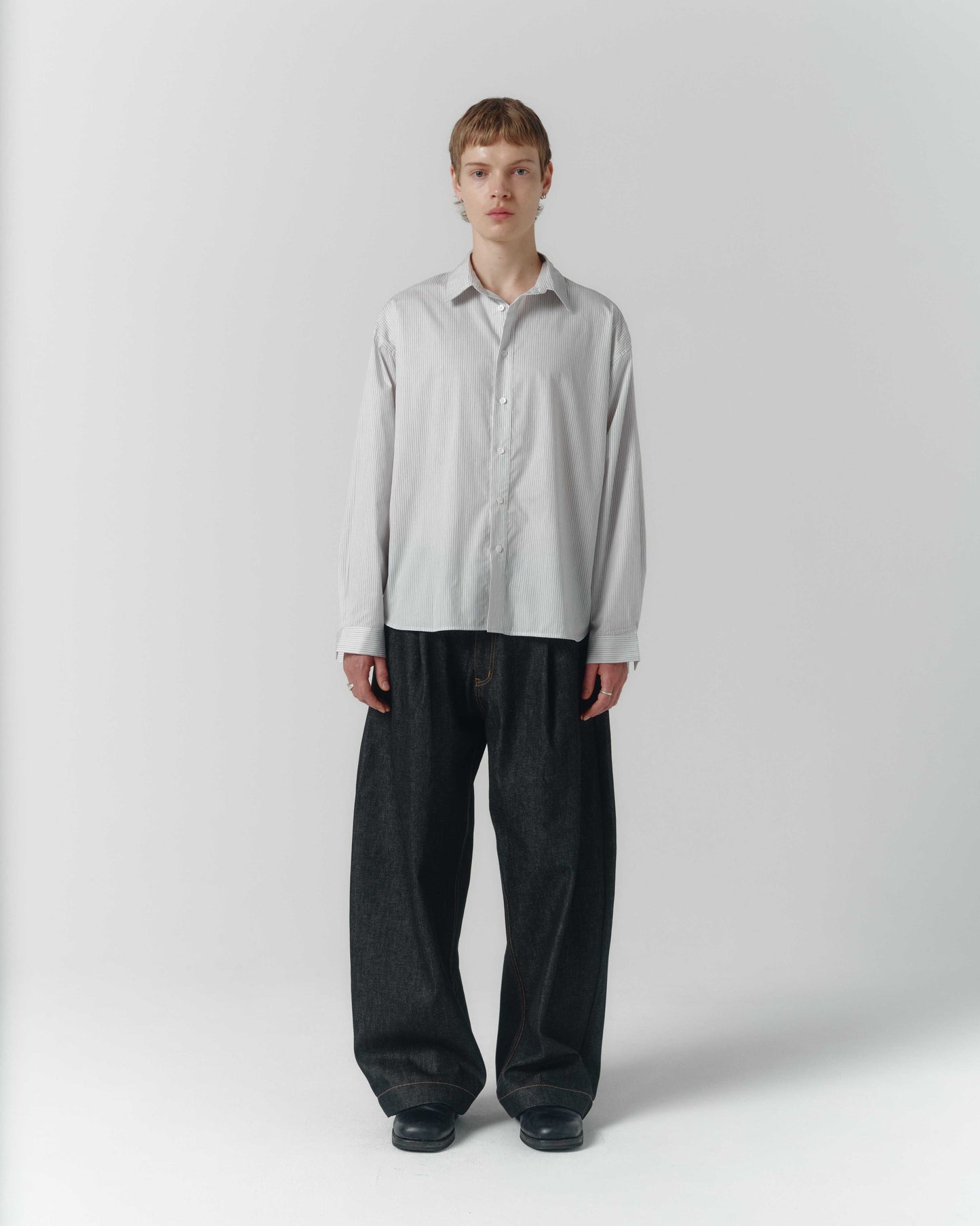 Executive Shirt - Italian Stripe Twill