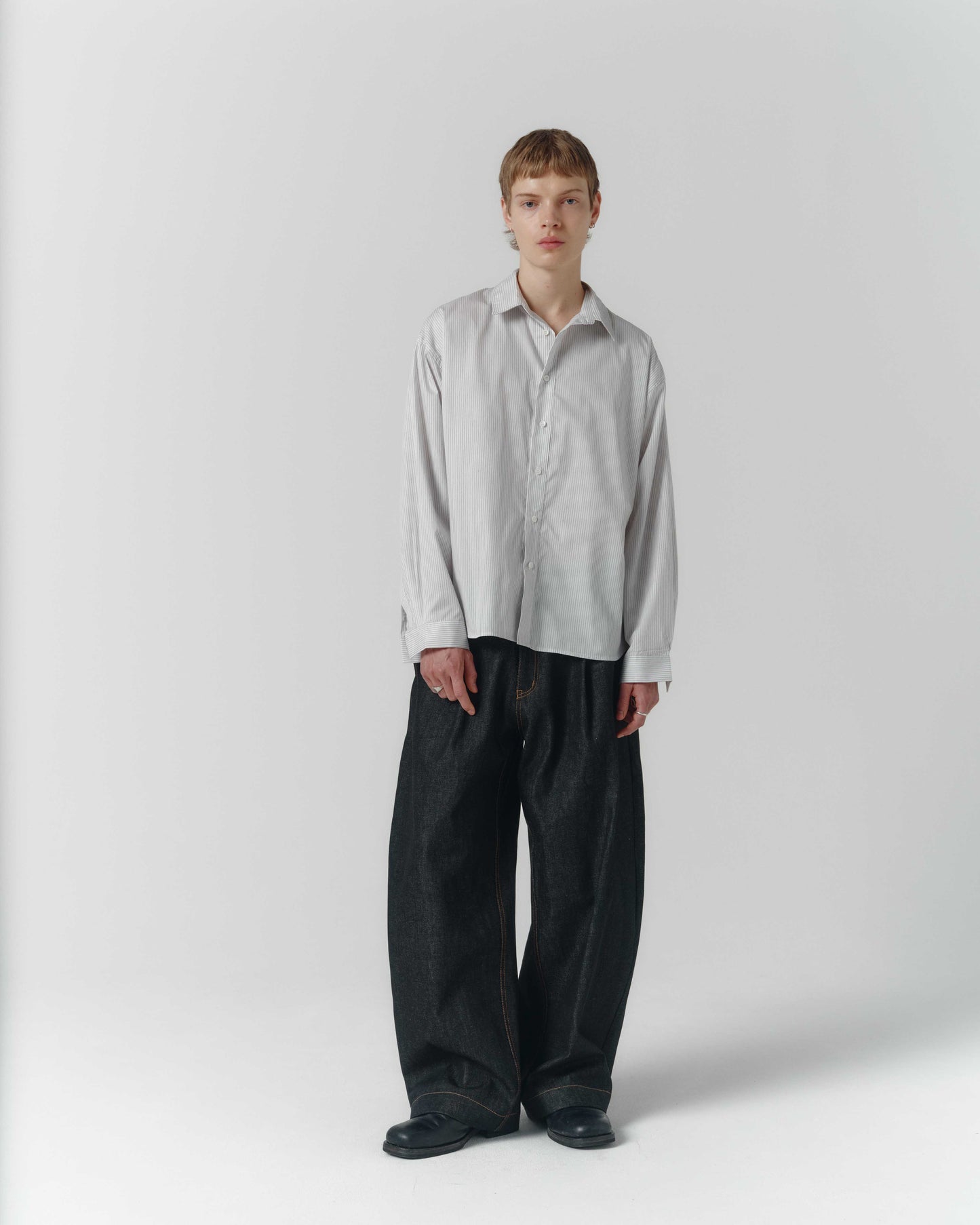 Executive Shirt - Italian Stripe Twill