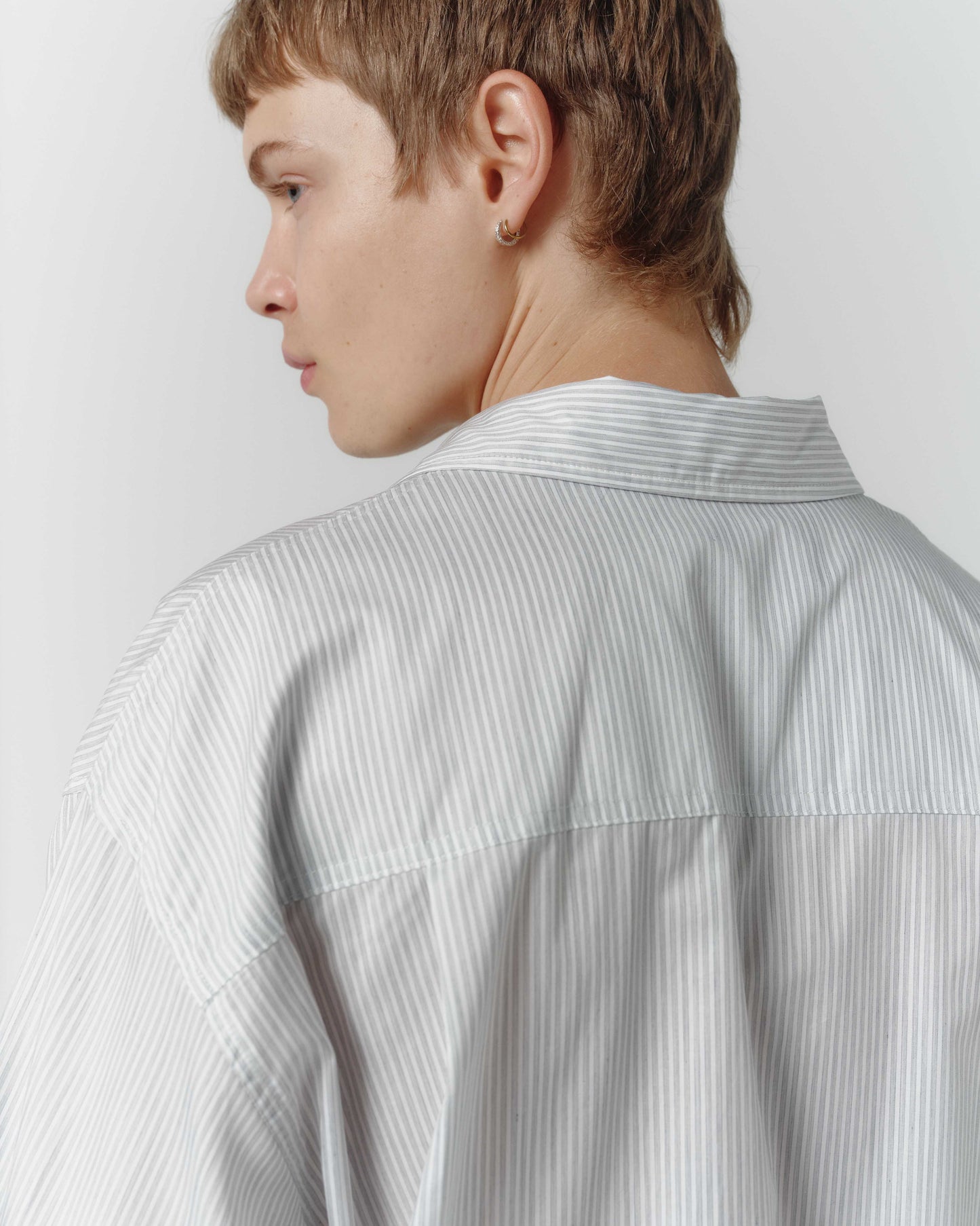 Executive Shirt - Italian Stripe Twill