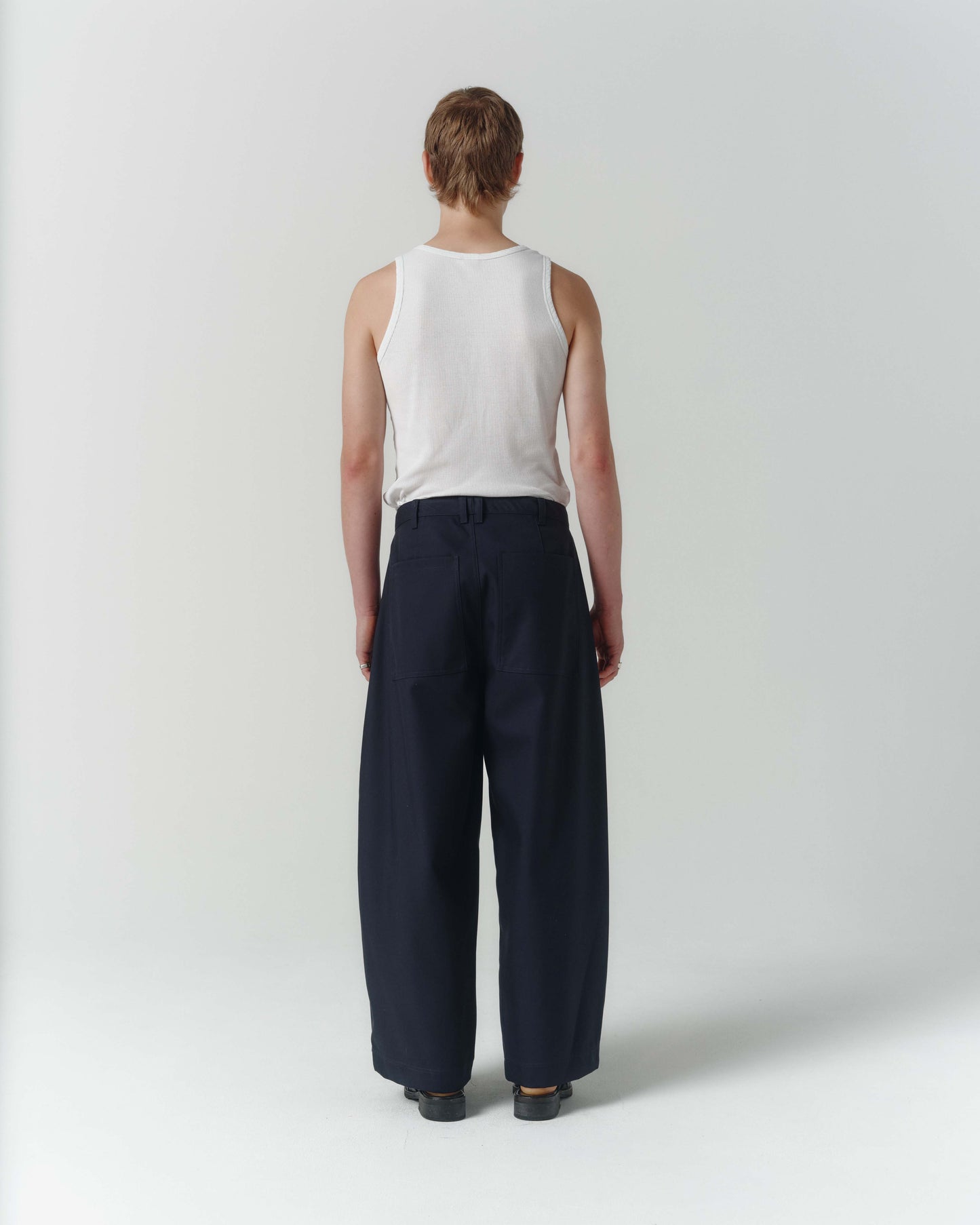 Volume Trouser - Italian Navy Twill