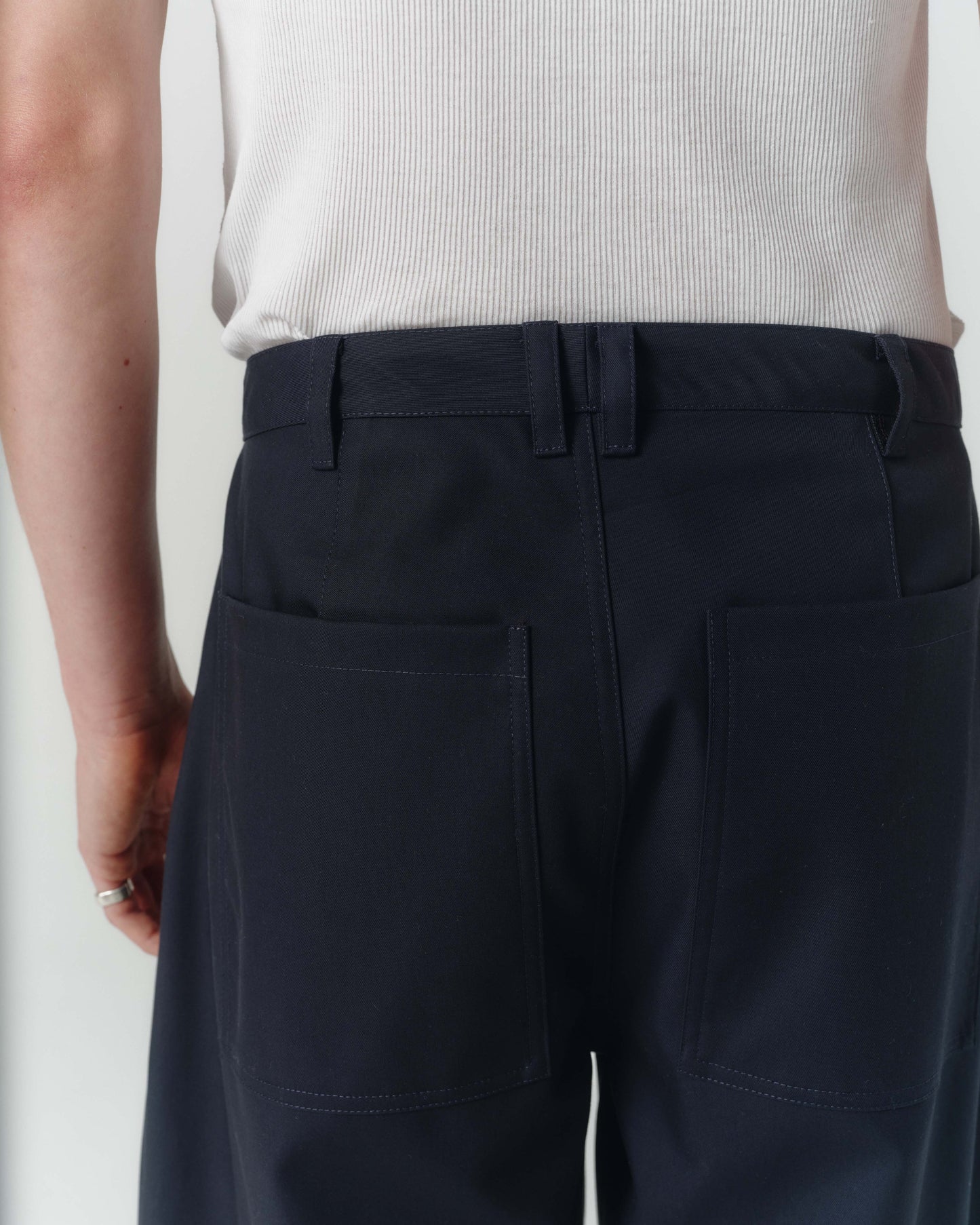 Volume Trouser - Italian Navy Twill
