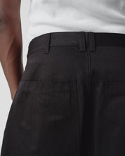 Volume Short - Black Herringbone