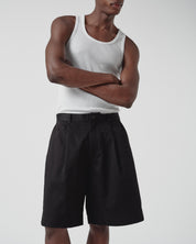 Volume Short - Black Herringbone