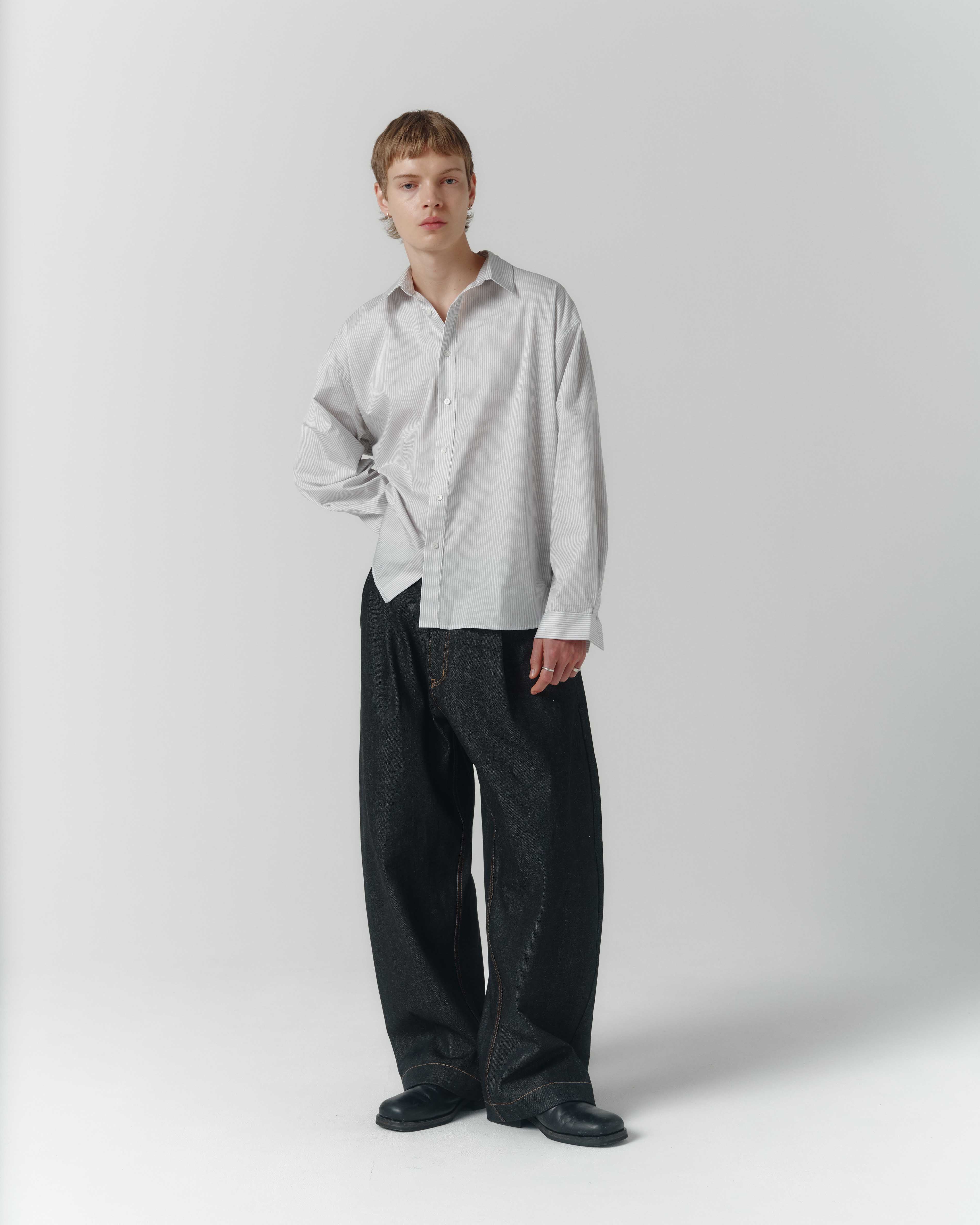 Executive Shirt - Italian Stripe Twill