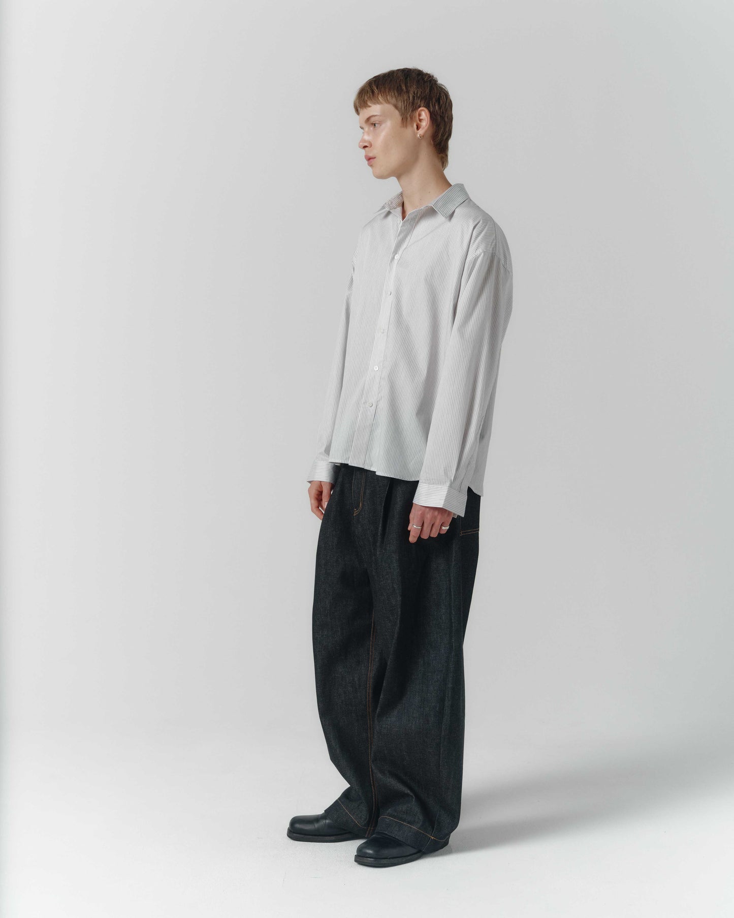 Executive Shirt - Italian Stripe Twill