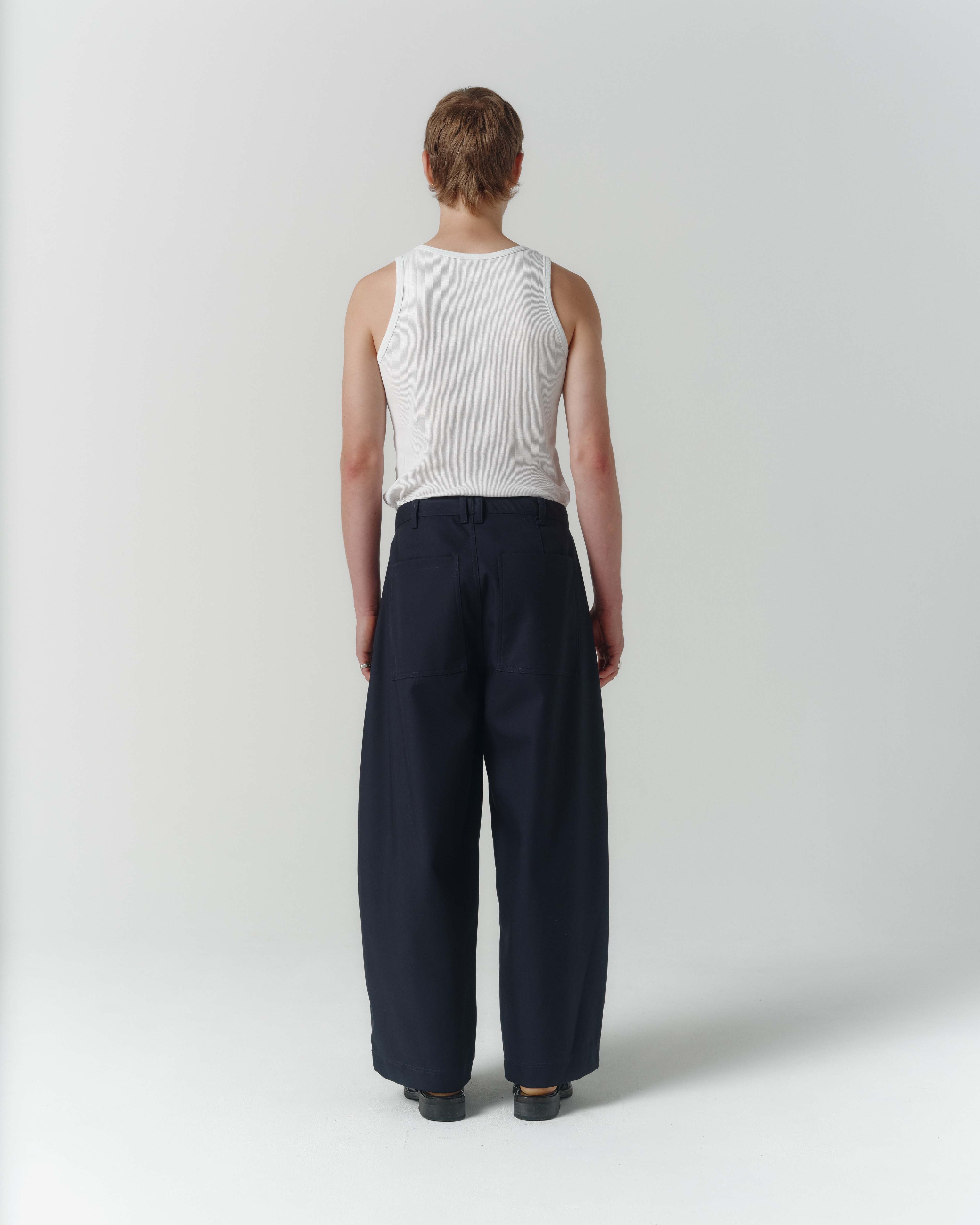 Volume Trouser - Italian Navy Twill