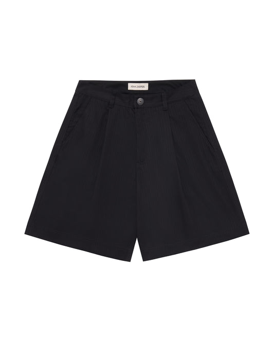 Volume Short - Black Herringbone