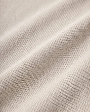 Cropped Organic Knit - Pumice