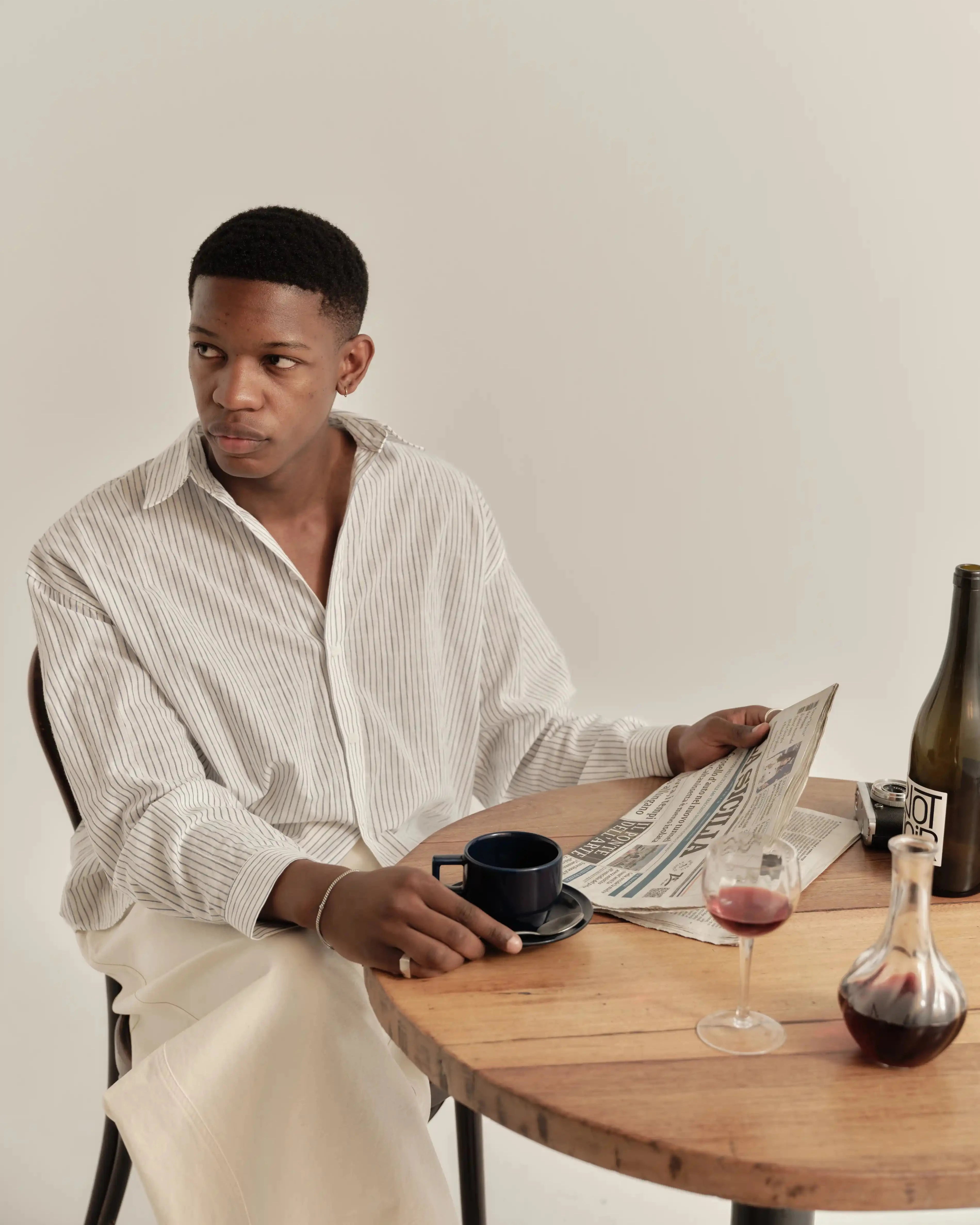 Executive Shirt - Stripe Voile