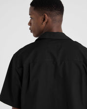 Box Poplin Shirt - Black