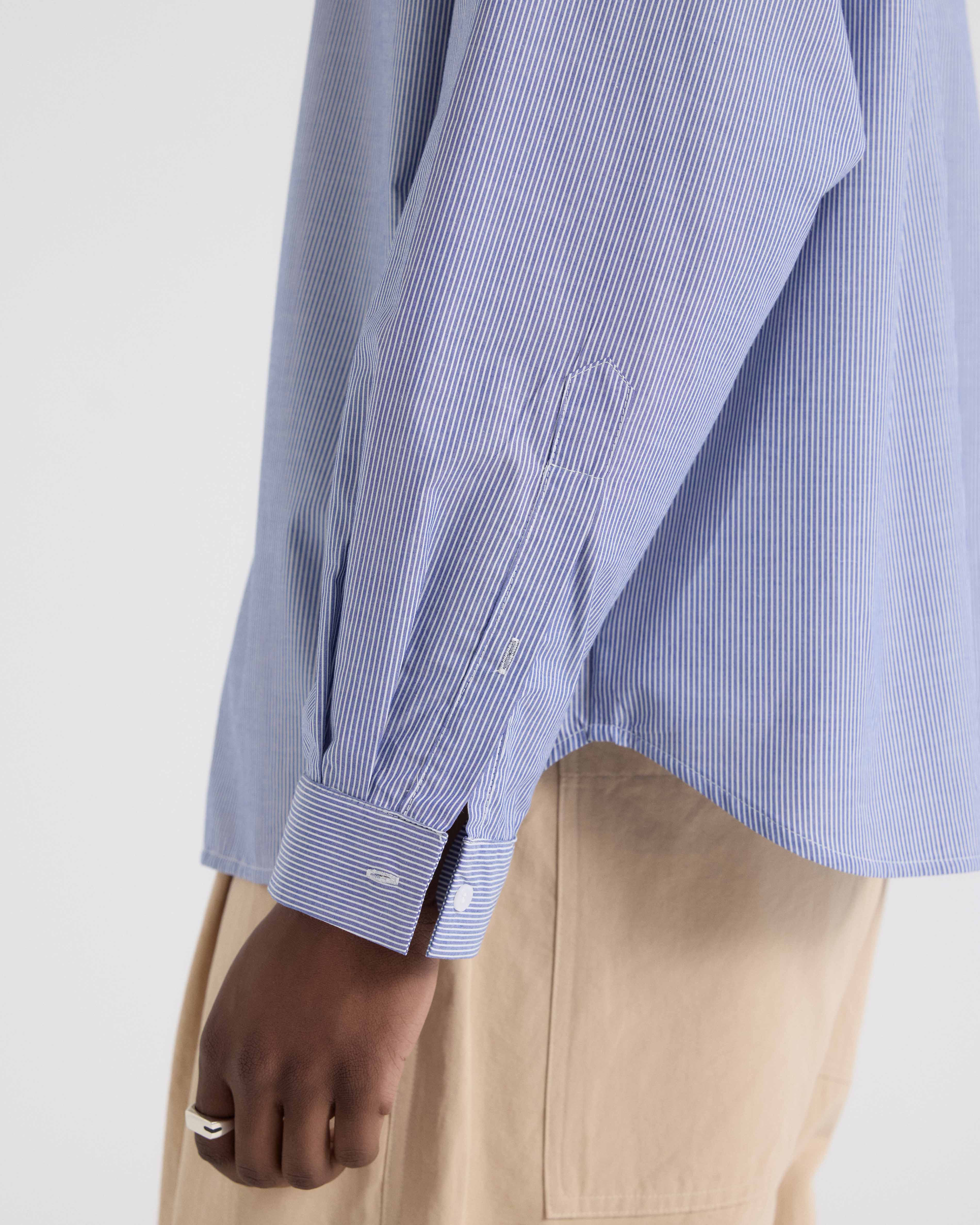 Executive Shirt - Blue/White Stripe
