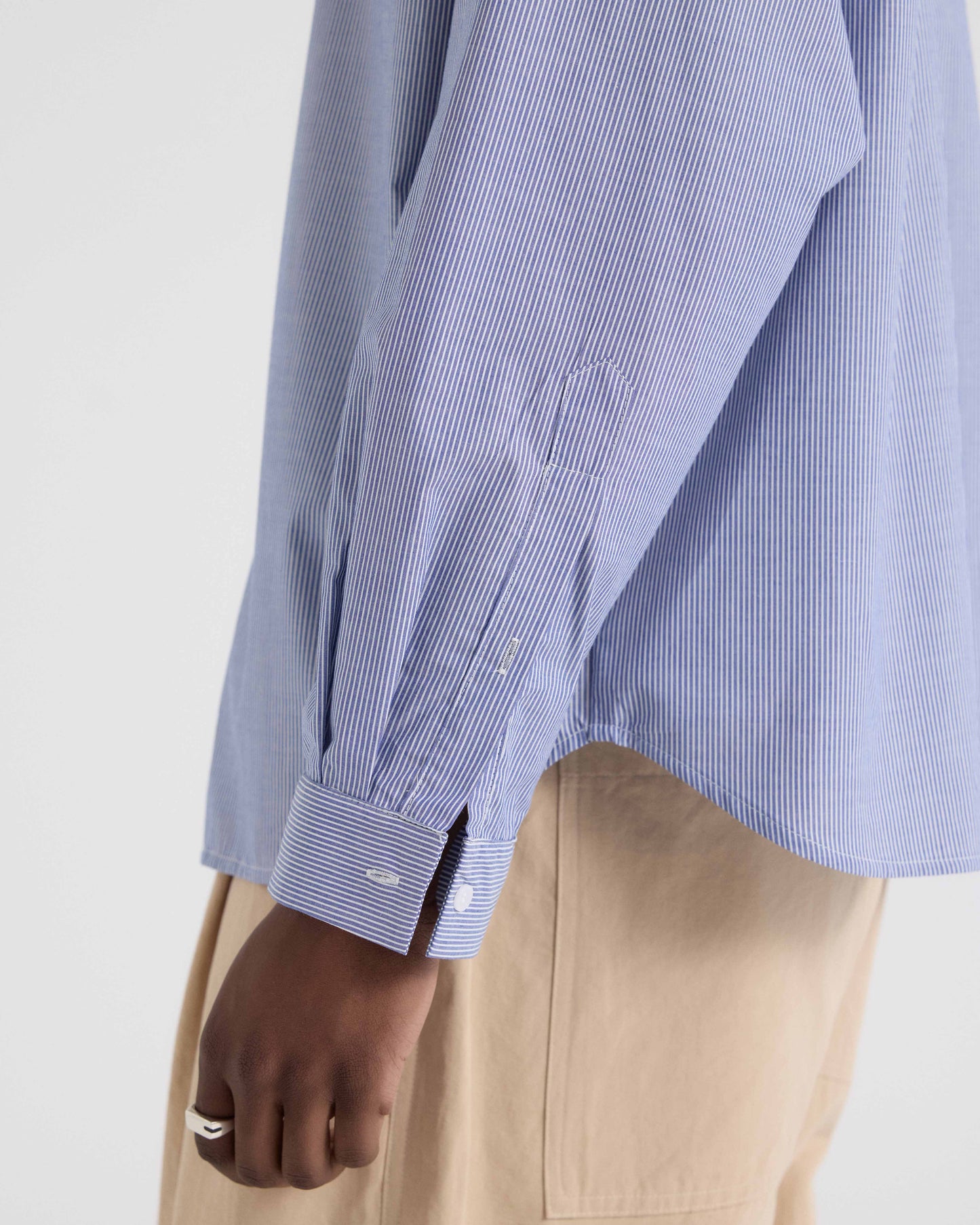 Executive Shirt - Blue/White Stripe