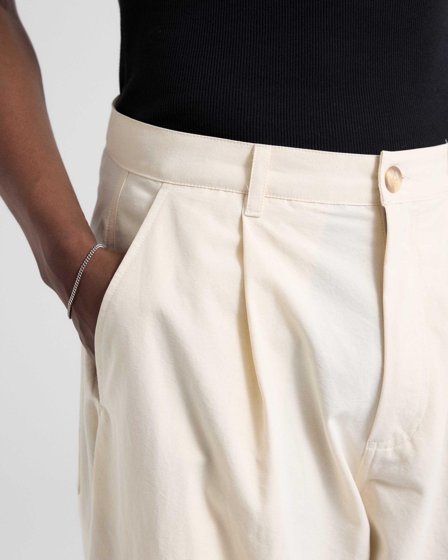 Volume Trouser - Natural