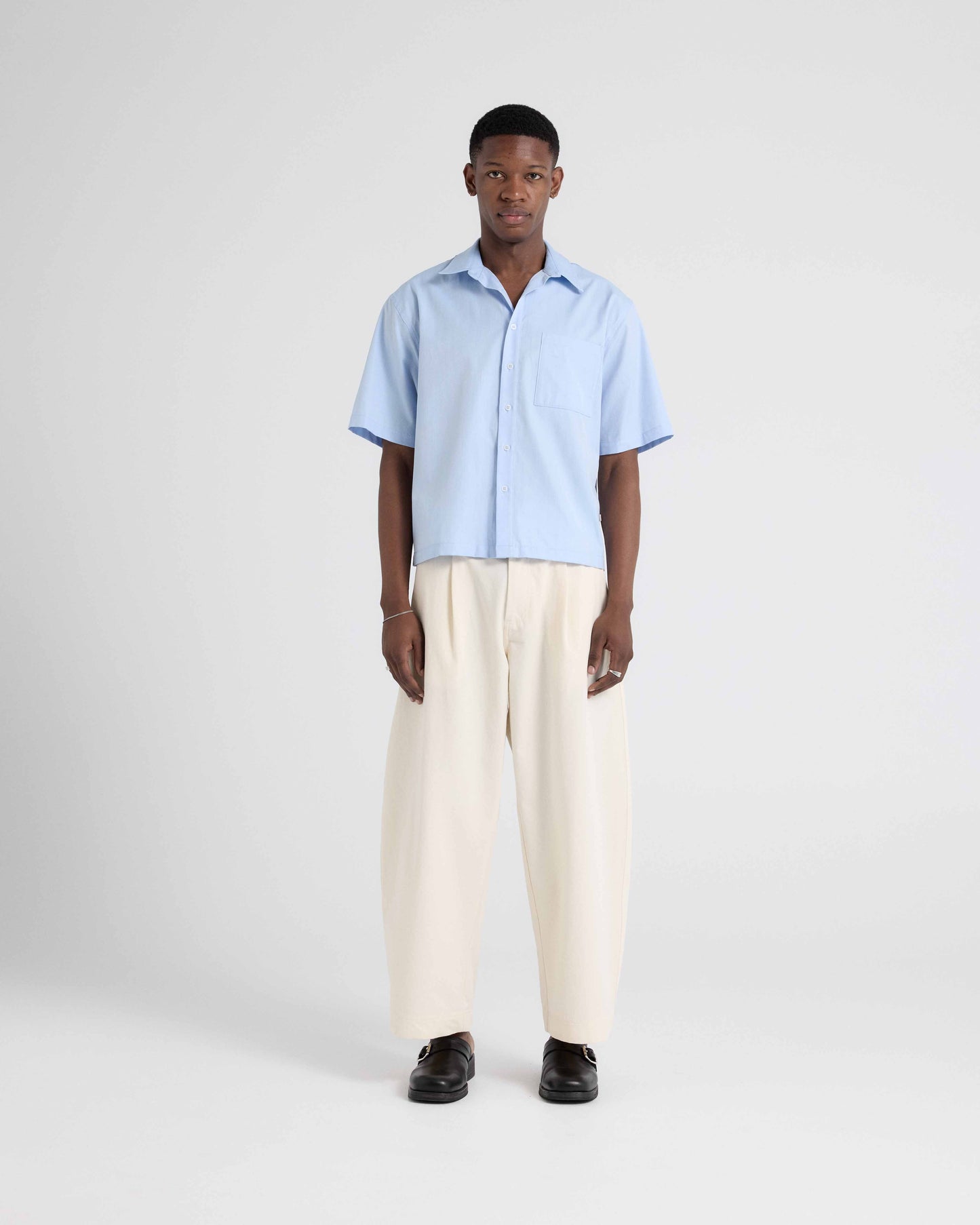 Box Herringbone Shirt