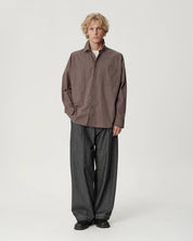 Big Shirt - Typewriter Minicheck
