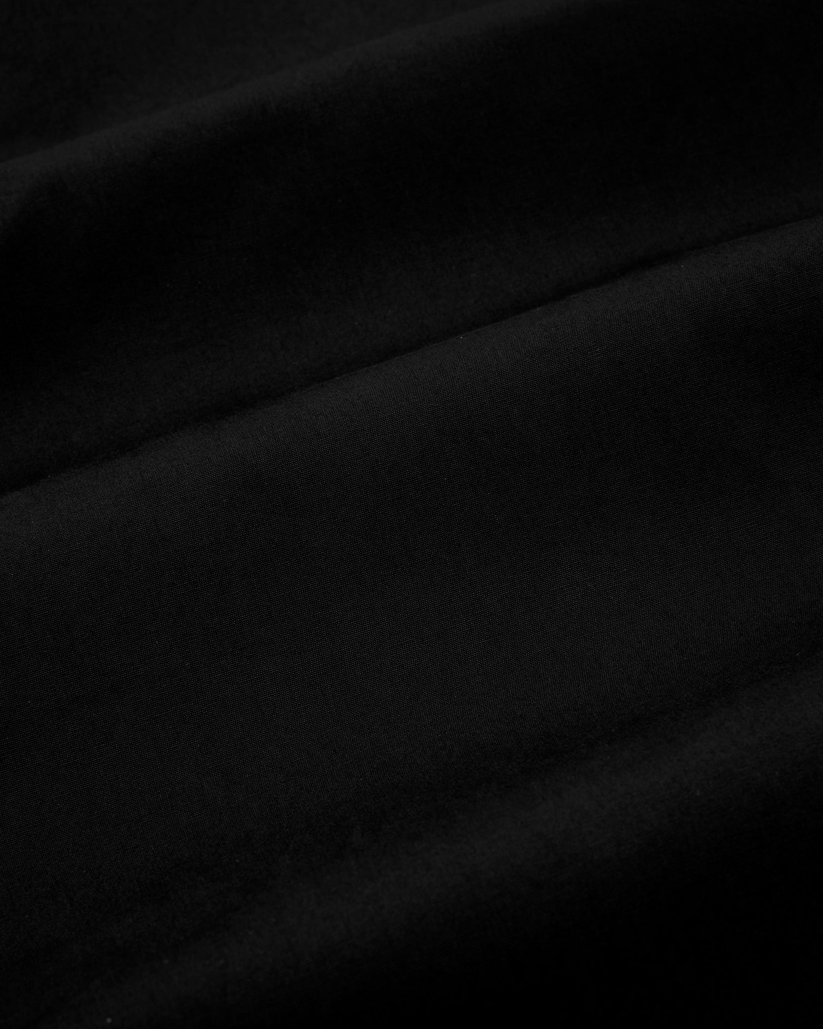 Box Poplin Shirt - Black
