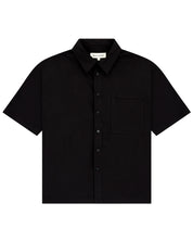 Box Poplin Shirt - Black