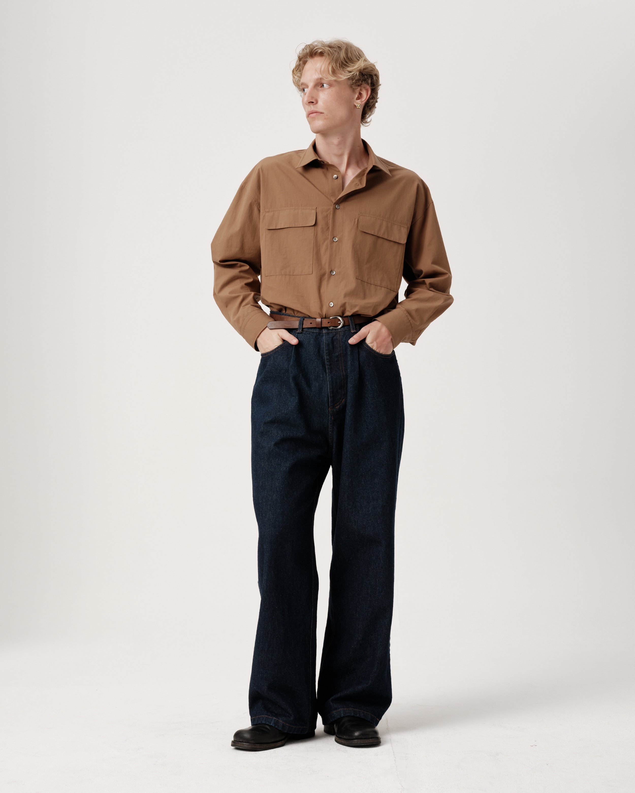 Regular Italian Denim Trouser - Rinsed Indigo