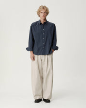 Volume Trouser - Vintage Stone Twill