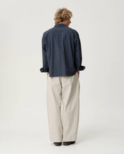 Executive Shirt - Textured Navy Broadcloth