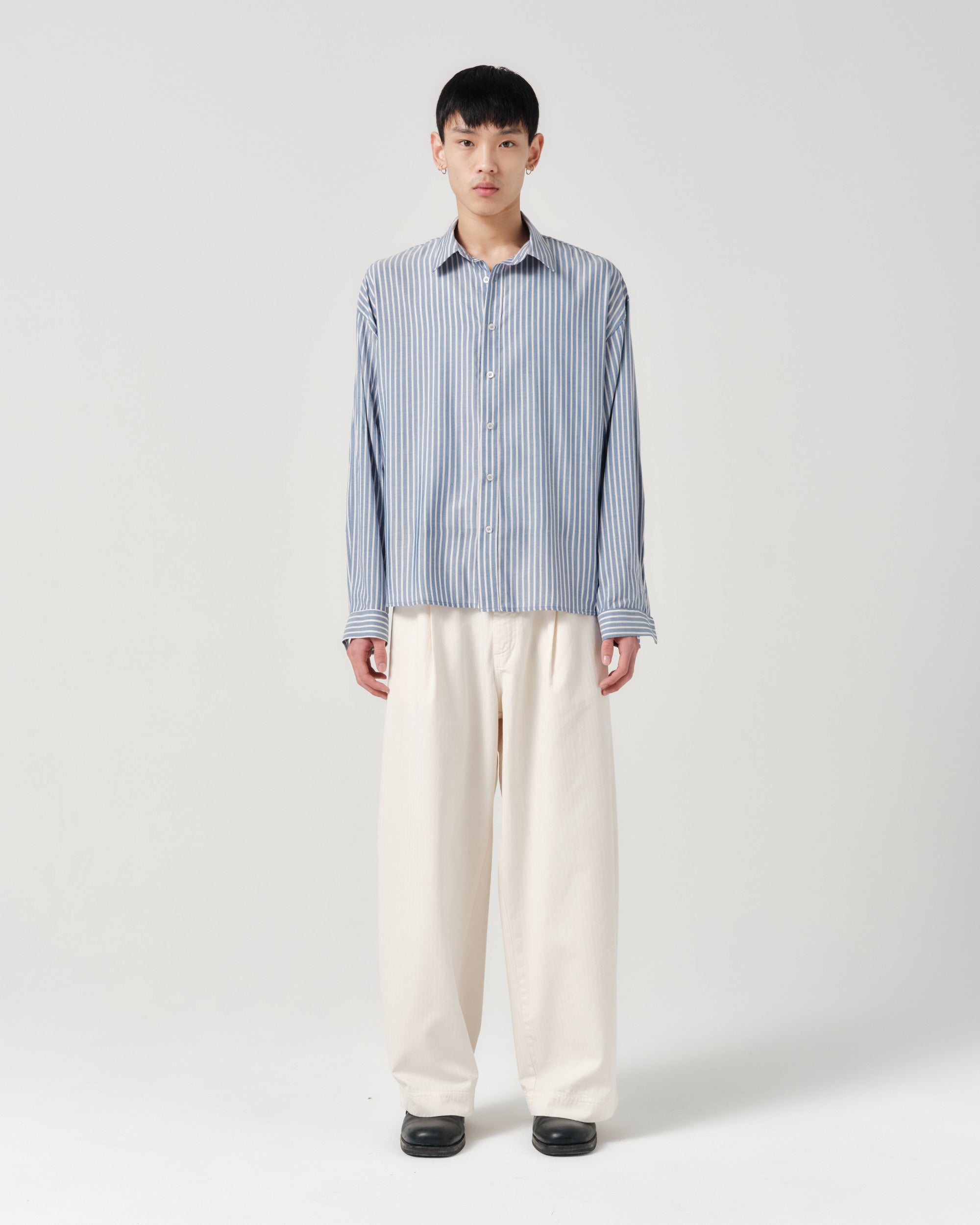 Executive Shirt - Railroad Stripe