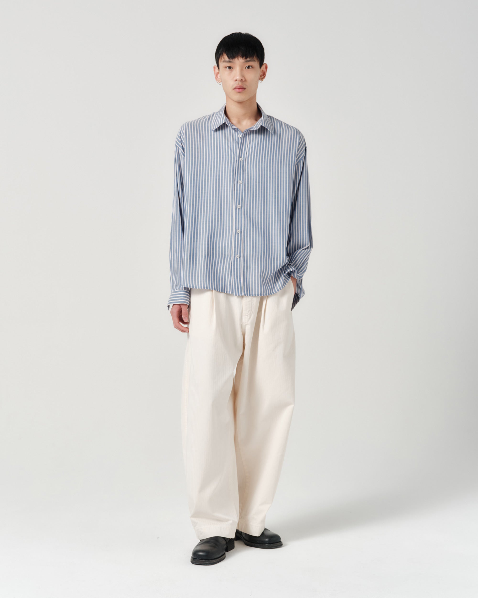 Executive Shirt - Railroad Stripe