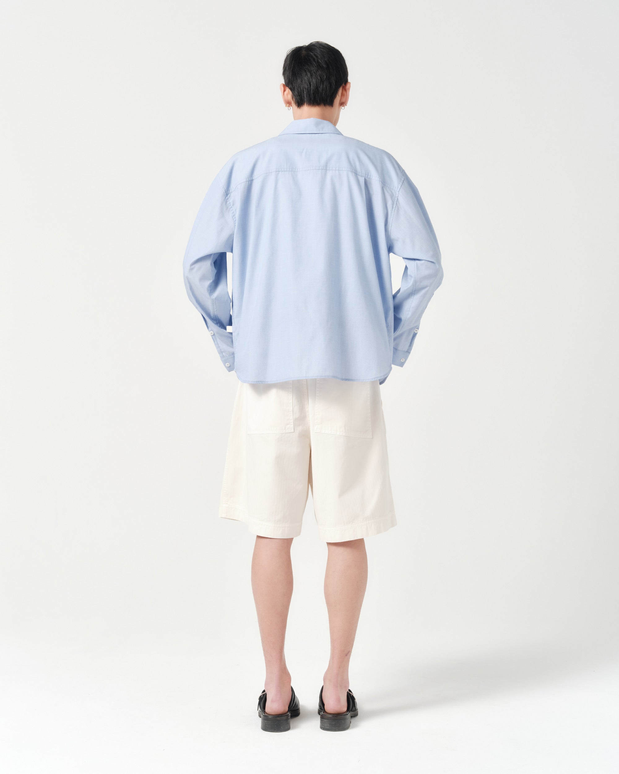 Executive Shirt - Soft Blue Fil-à-fil