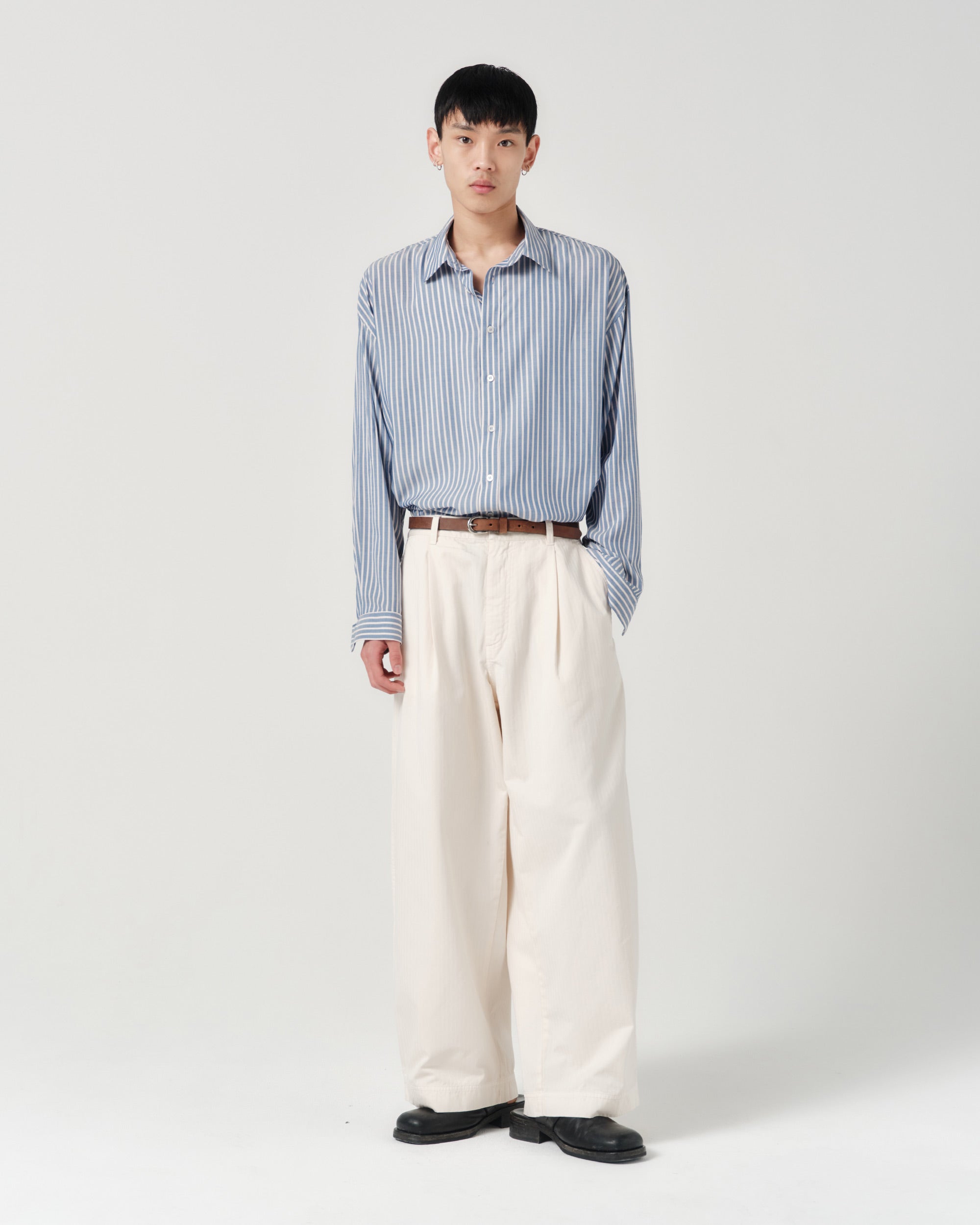 Executive Shirt - Railroad Stripe