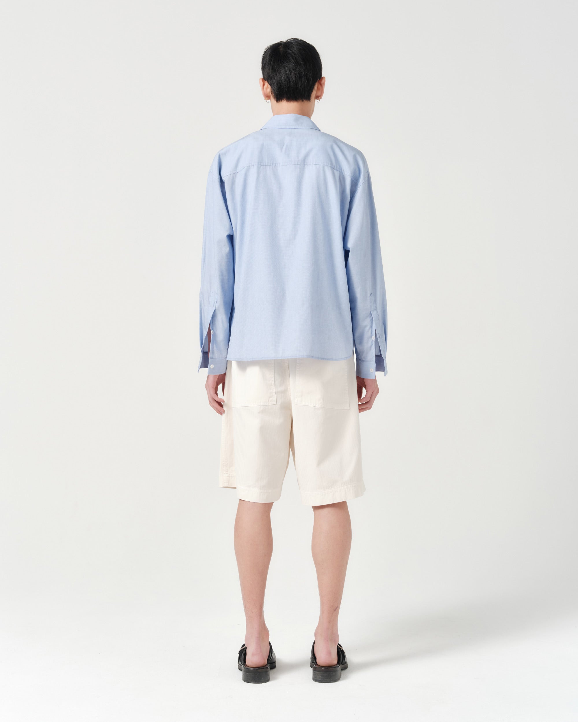 Executive Shirt - Soft Blue Fil-à-fil