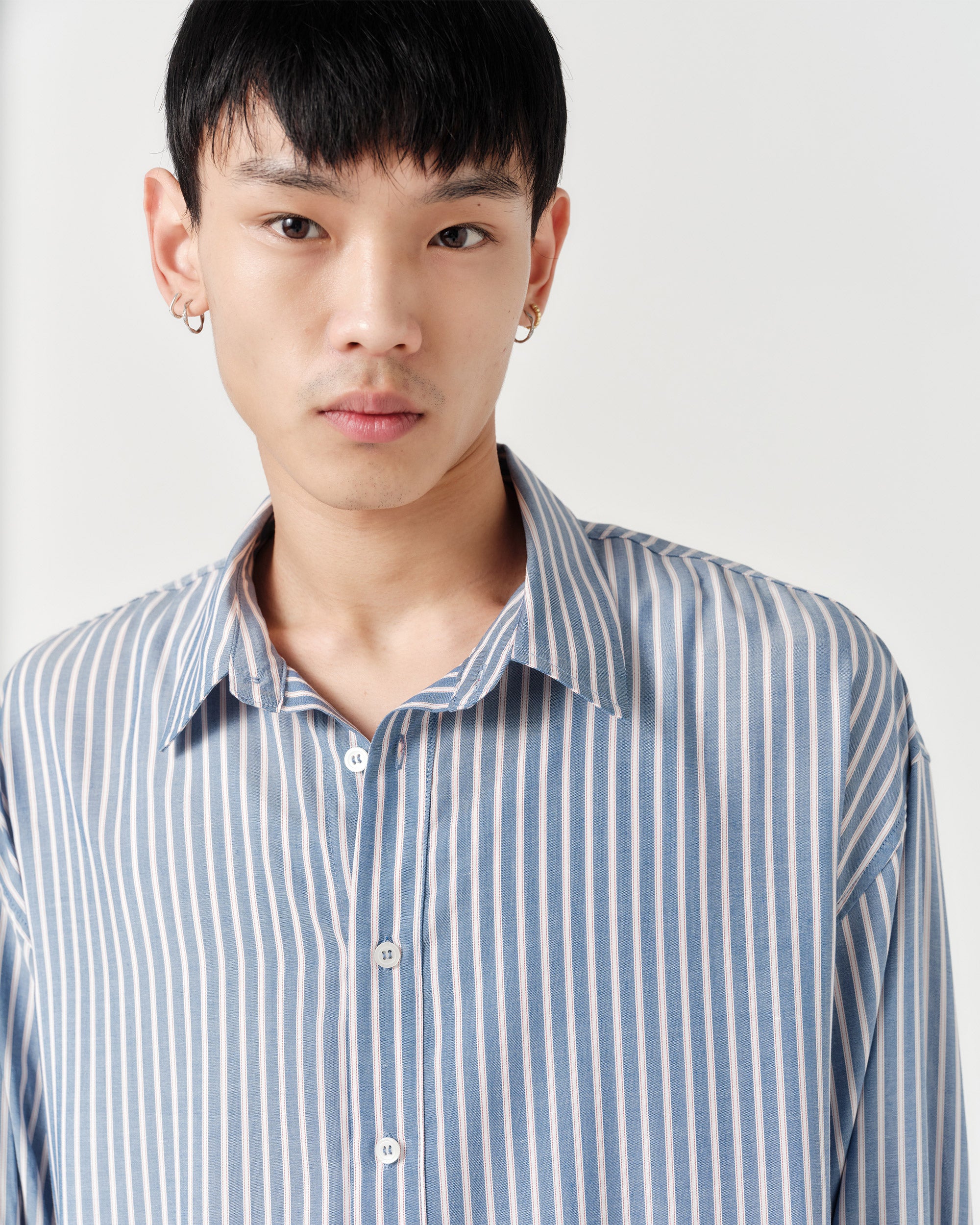 Executive Shirt - Railroad Stripe