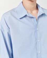 Executive Shirt - Soft Blue Fil-à-fil
