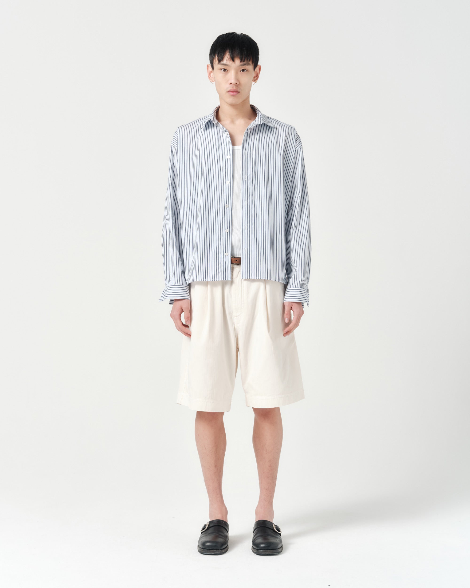 Grid Shirt - Piano Stripe