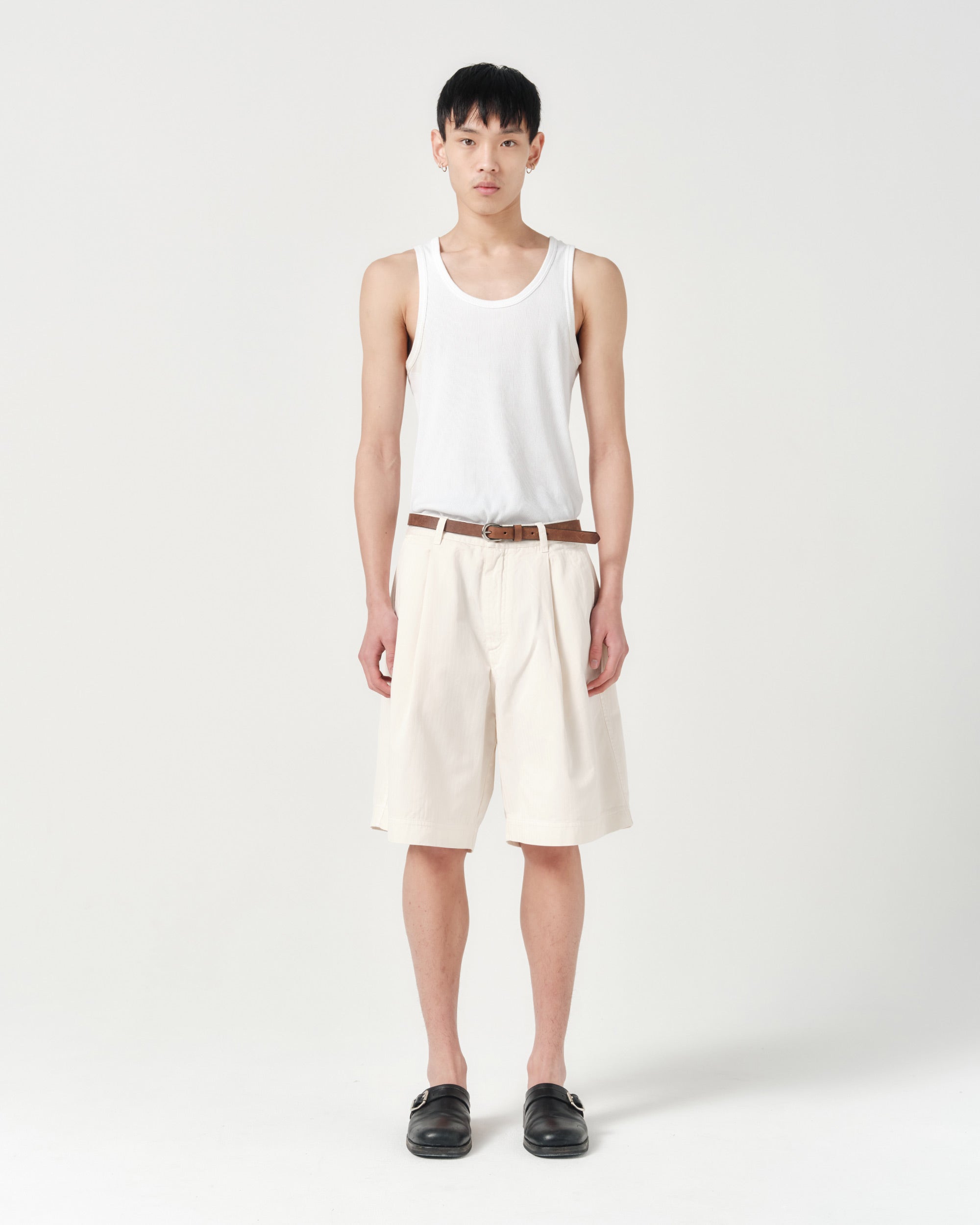 Volume Short - Natural Herringbone