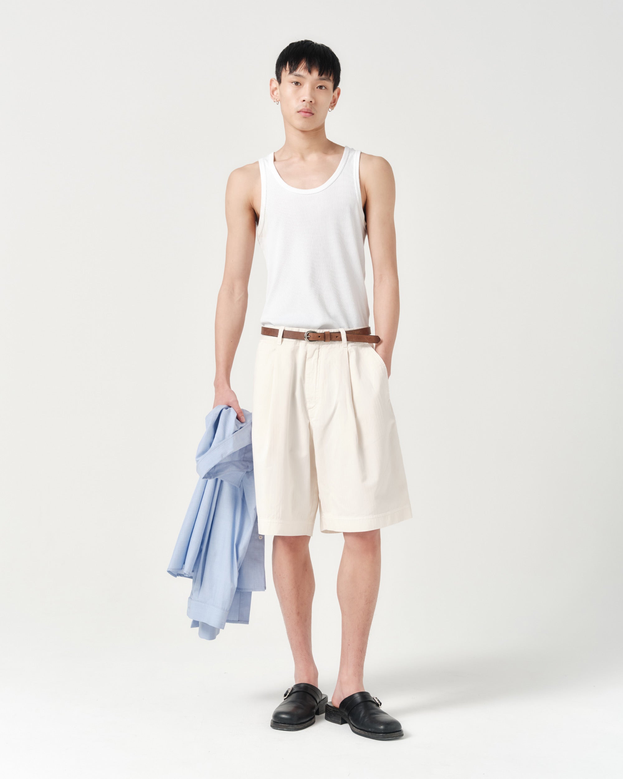 Volume Short - Natural Herringbone