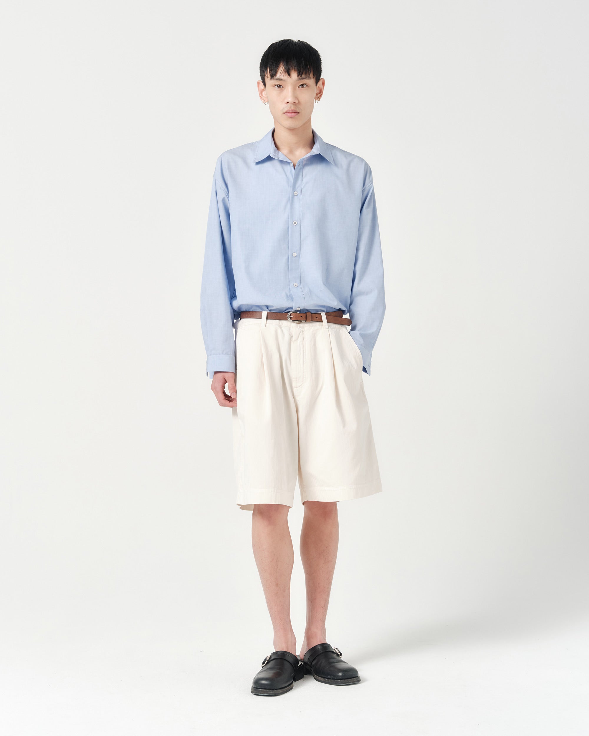 Volume Short - Natural Herringbone