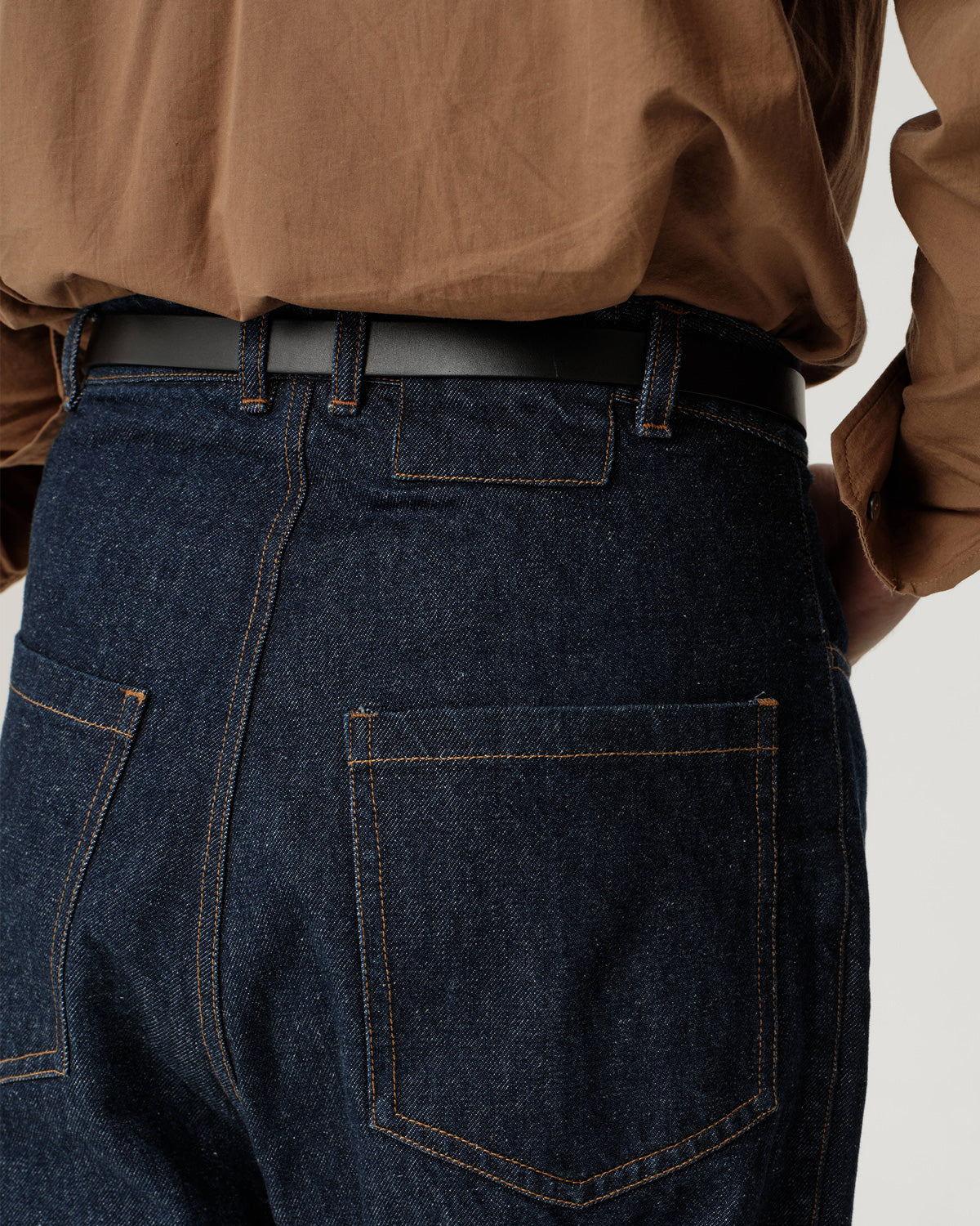 Regular Italian Denim Trouser - Rinsed Indigo