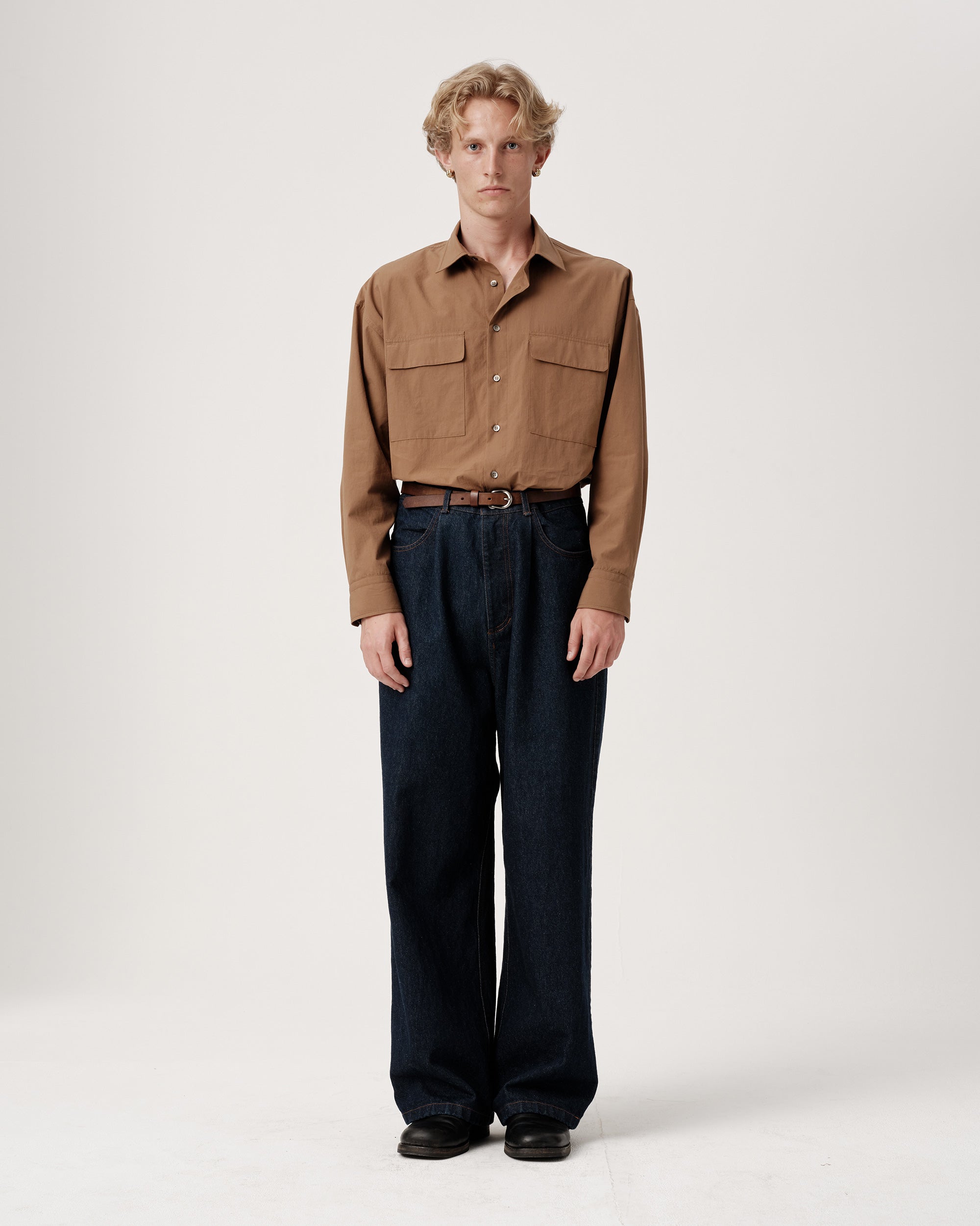 Regular Italian Denim Trouser - Rinsed Indigo