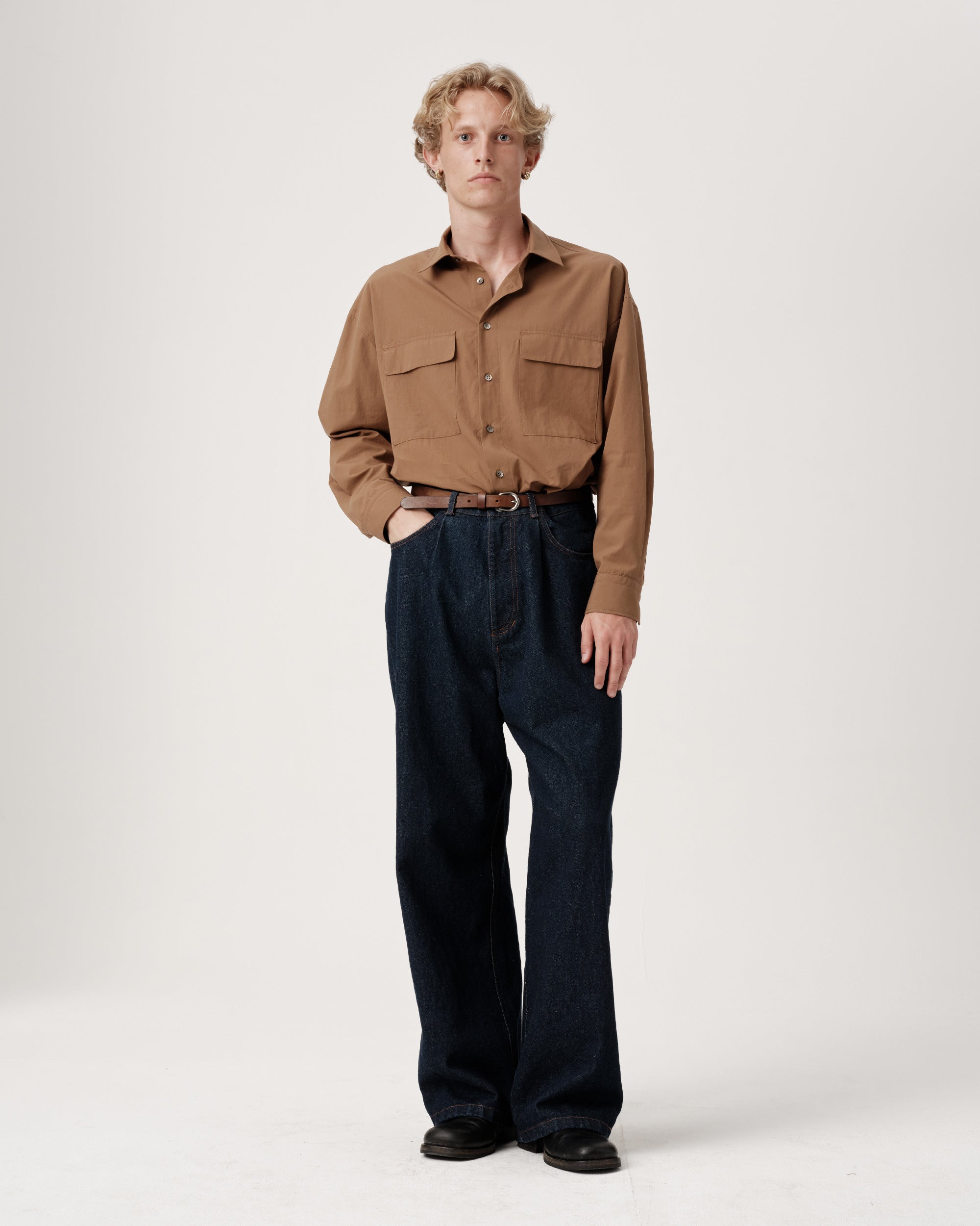 Regular Italian Denim Trouser - Rinsed Indigo