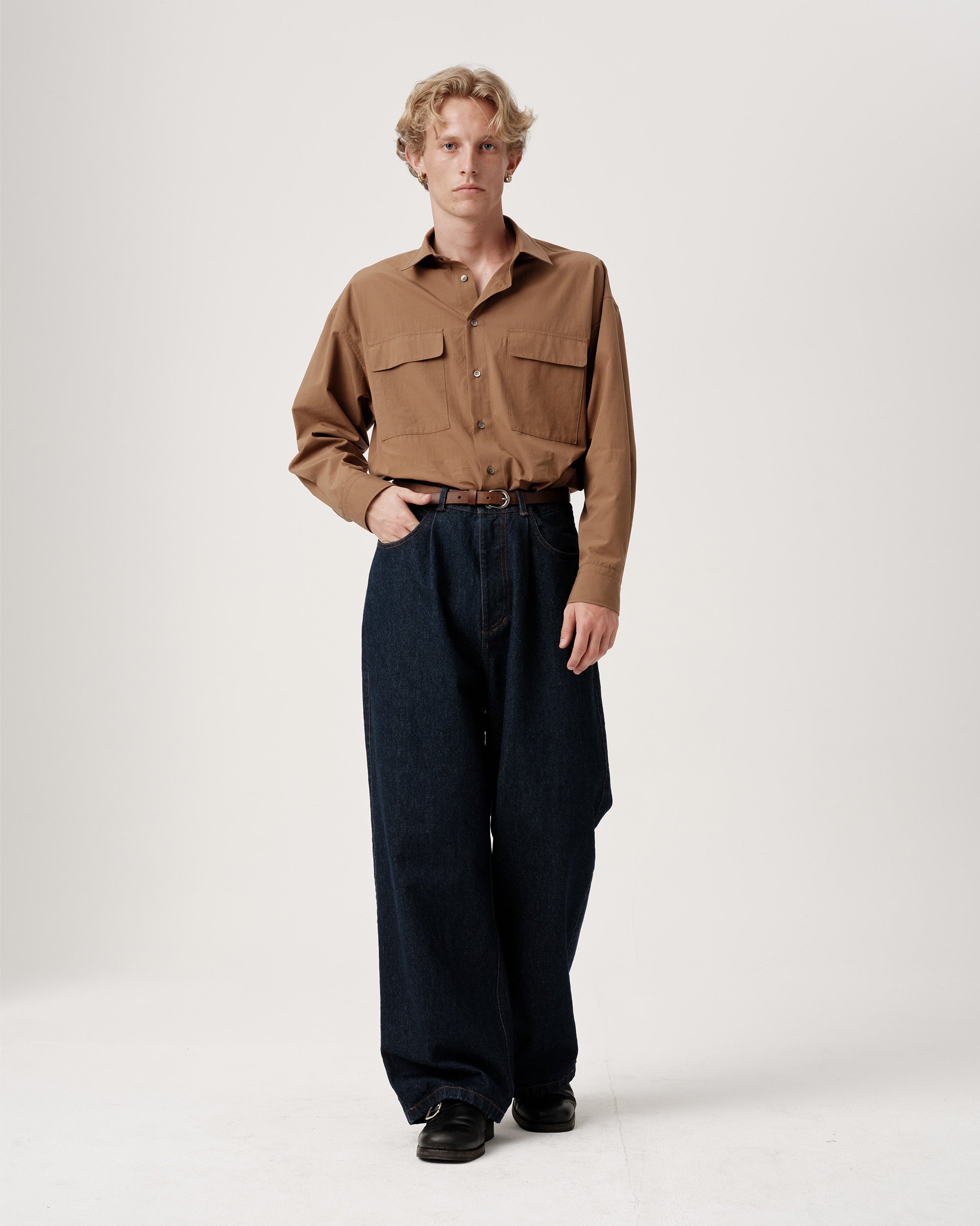 Regular Italian Denim Trouser - Rinsed Indigo