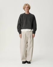Raglan Merino Knit - Charcoal