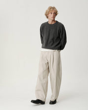 Raglan Merino Knit - Charcoal