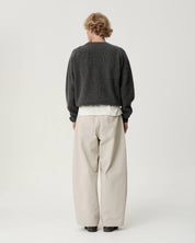 Raglan Merino Knit - Charcoal