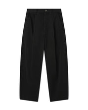 Volume Trouser - Black Herringbone
