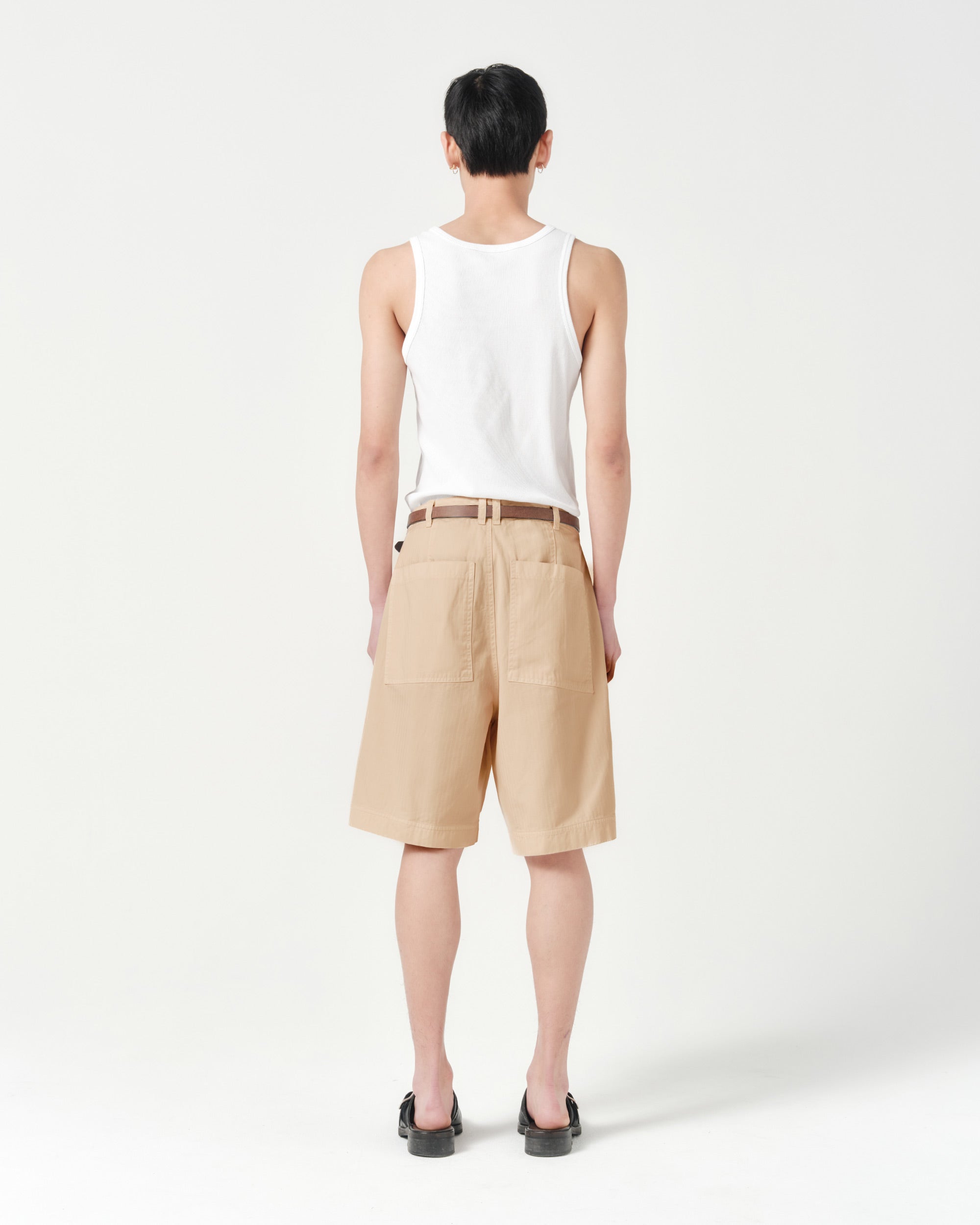Volume Short - Sand Herringbone