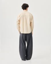 Travel Shirt - Vintage Butter Poplin