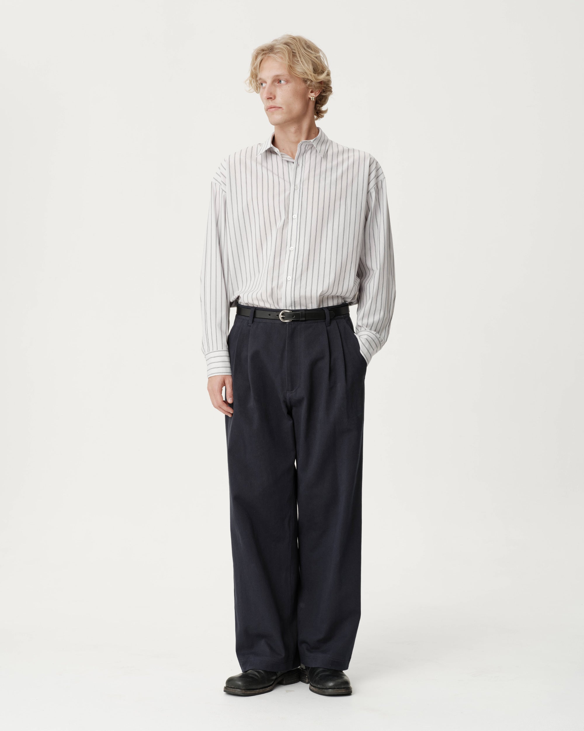 Executive Shirt - Multi Stripe Lawn