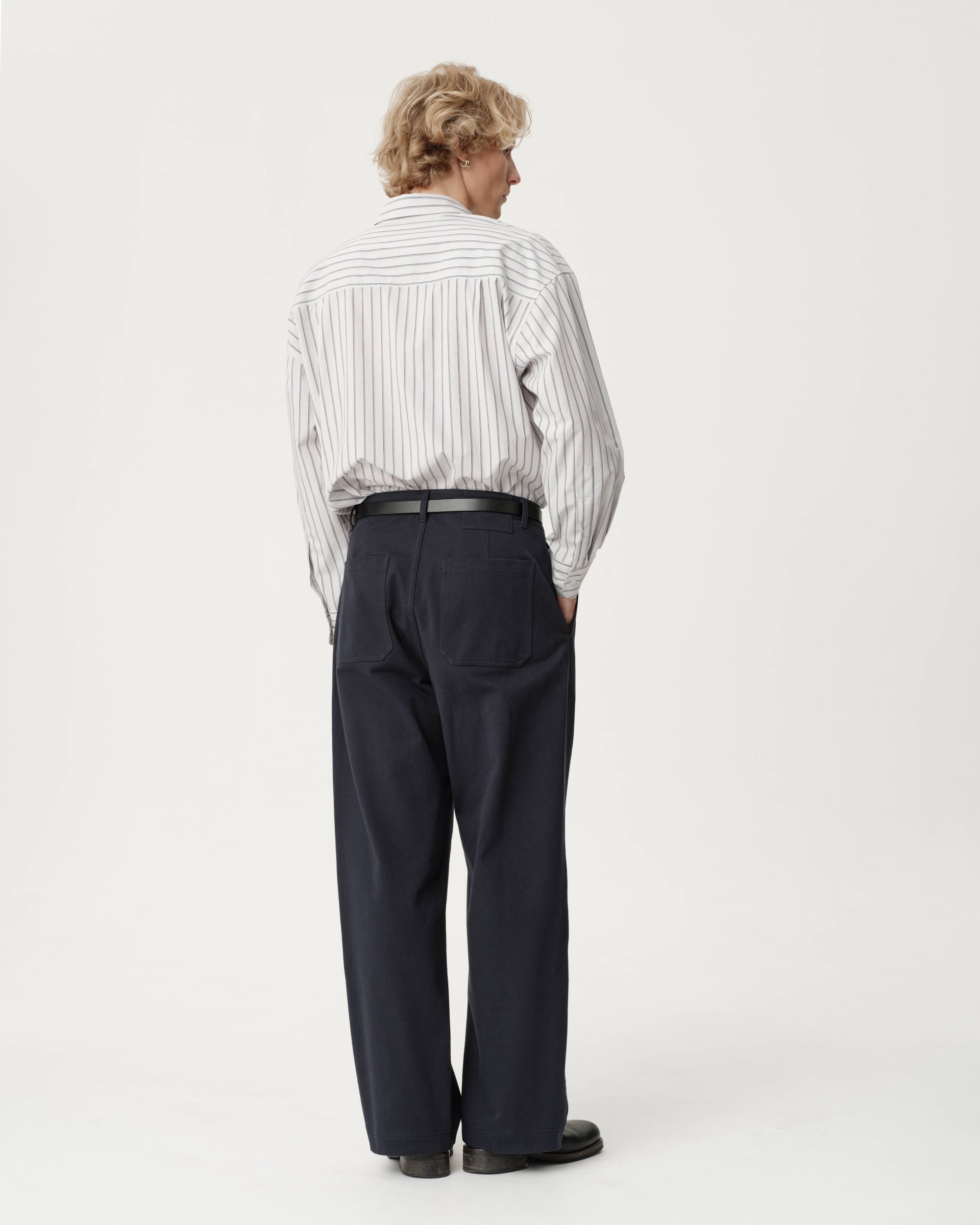 Tailored Trouser - Vintage Wash Navy Twill