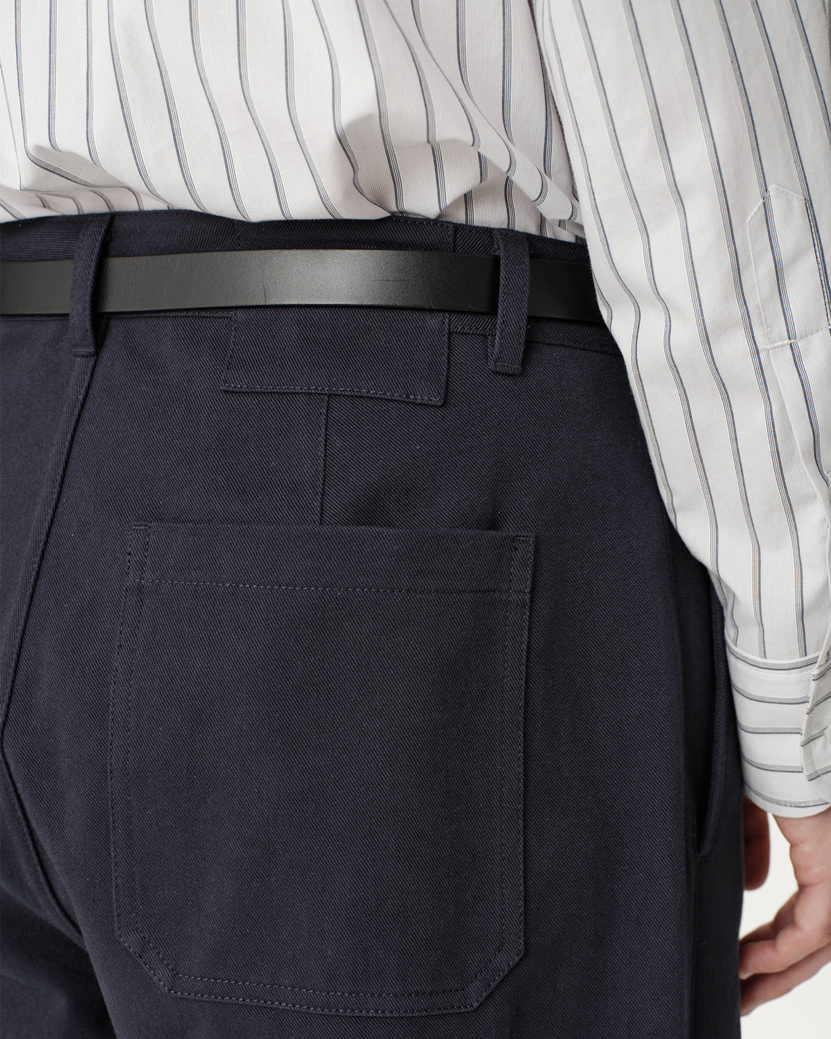 Tailored Trouser - Vintage Wash Navy Twill