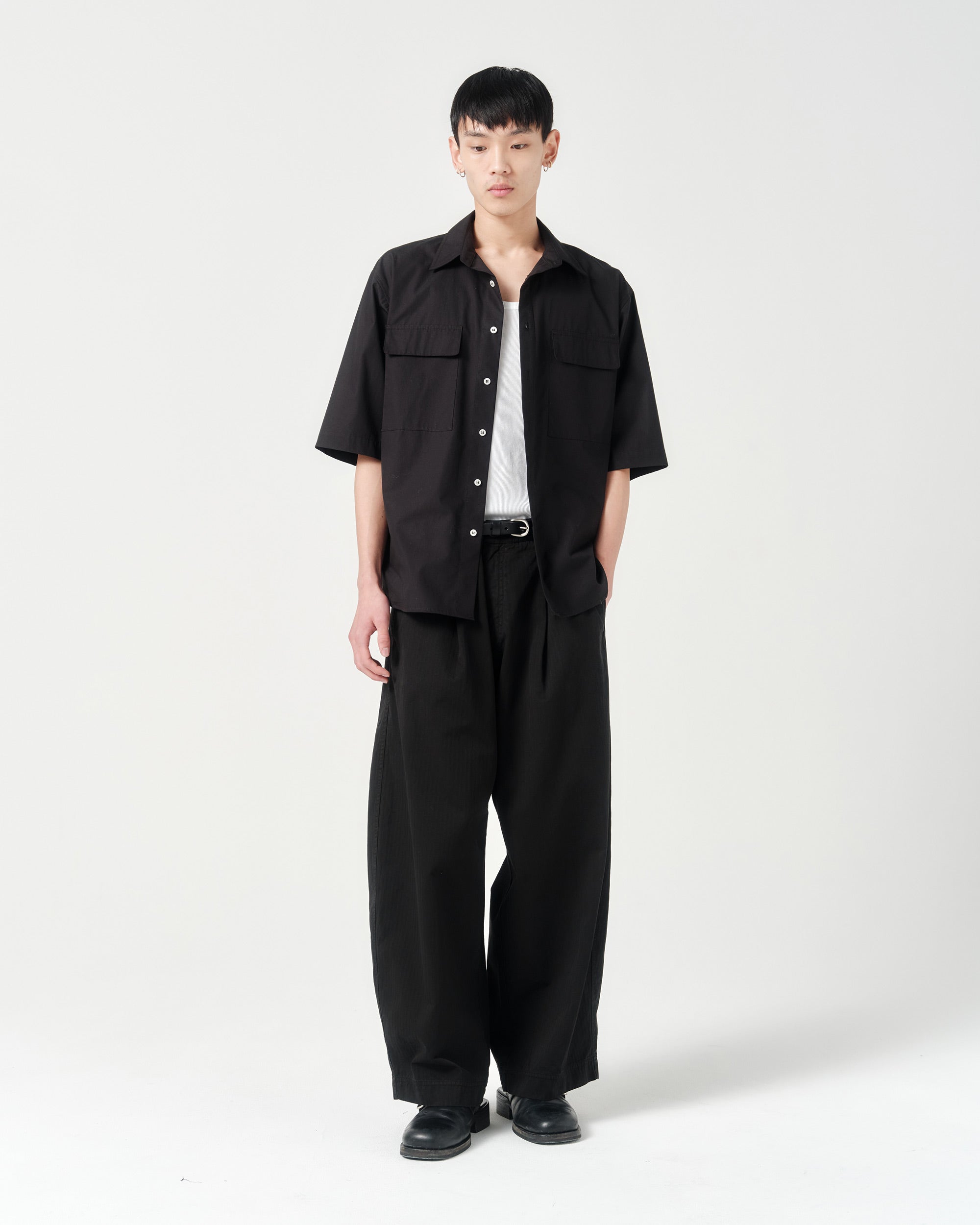 Utility Shirt - Japanese Cotton Canvas