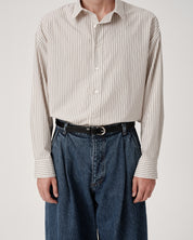 Volume Italian Denim Trouser - Stonewashed Indigo